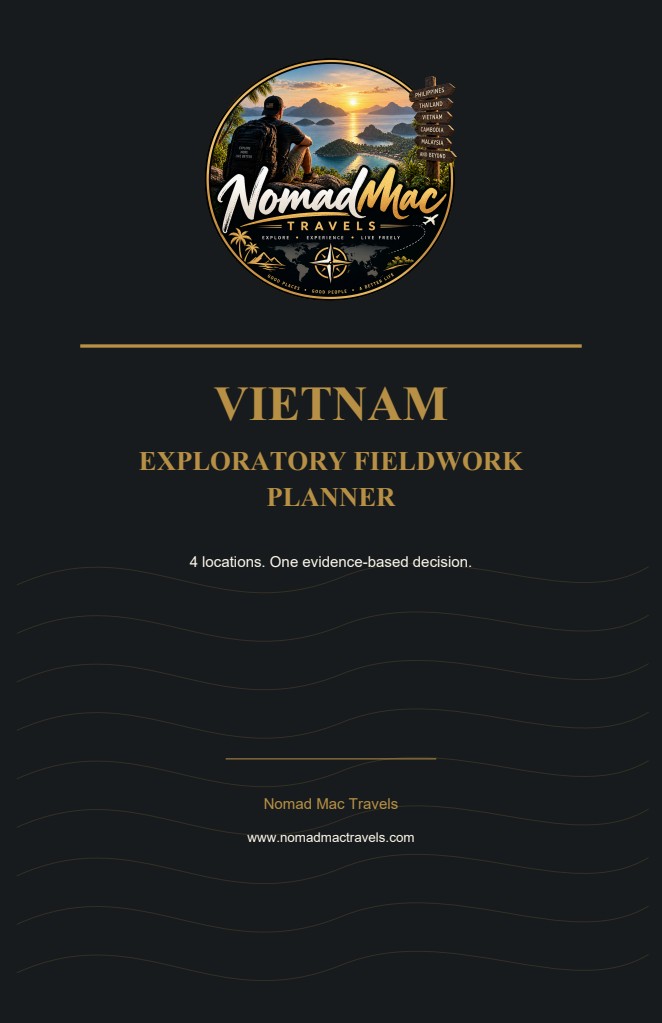 Nomad Mac Travels Vietnam planner cover