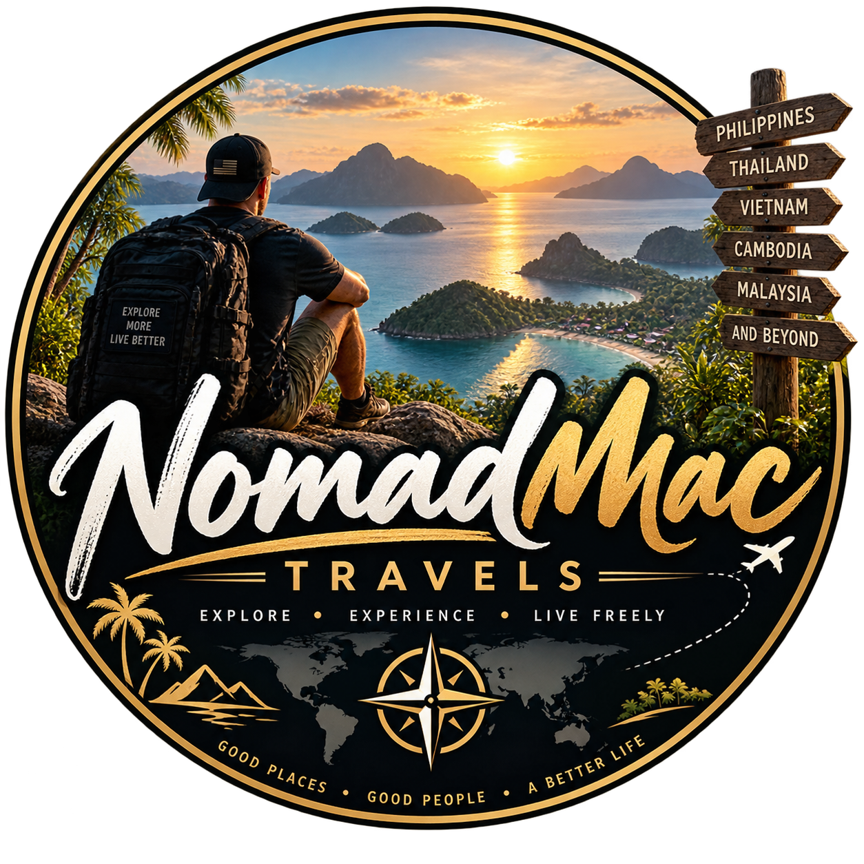 Nomad Mac Travels logo